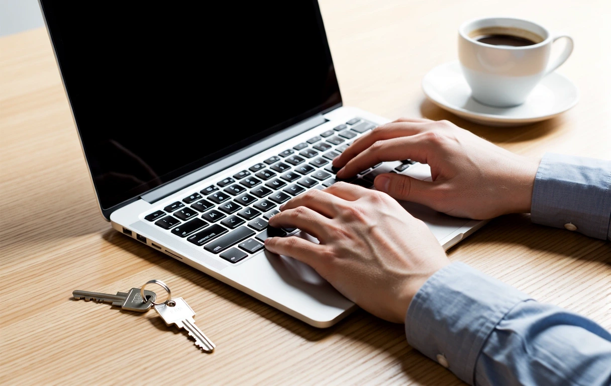 Managing mortgage account online