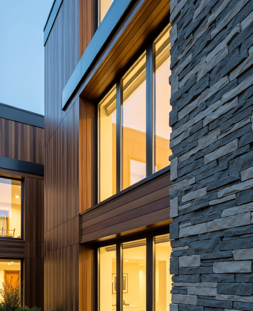 Residential property representing home mortgage services